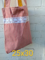 Stofftasche rot-gelb