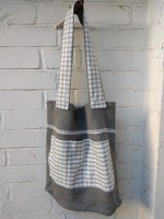 Stofftasche grau