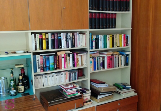 Wohnwand, Bücherregal